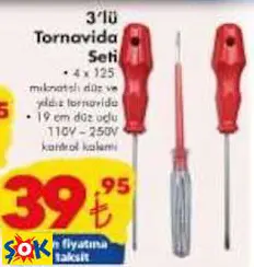3’LÜ TORNAVİDA SETİ 3’LÜ TORNAVİDA SETİ